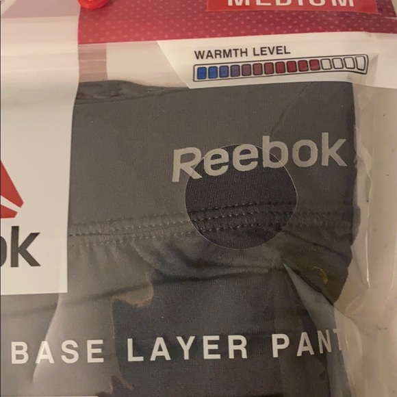 Reebok Pants & Jumpsuits Reebok Grey Long Underwear Thermal Pant